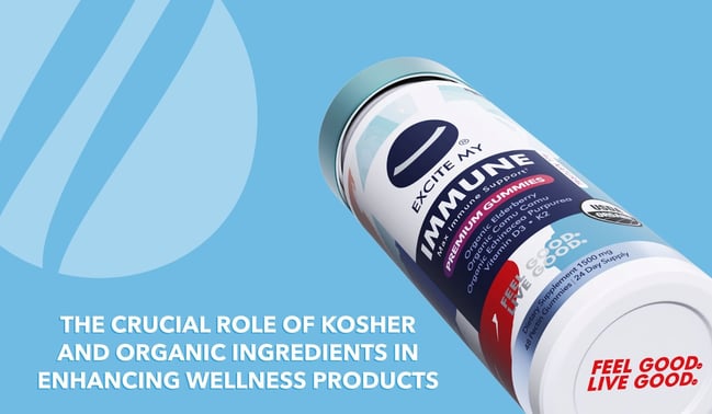Excite MY - Kosher and Organic Ingredients in Enhancing Wellness Products